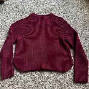 American Apparel brand Maroon mid rise sweater, super cute!
